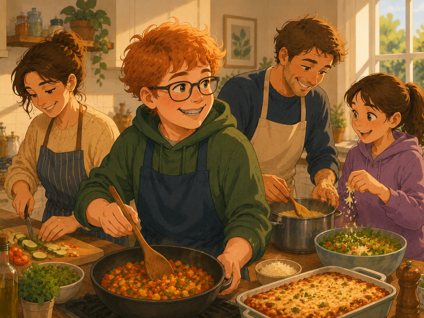 Cuisiner en famille quiz oyunu